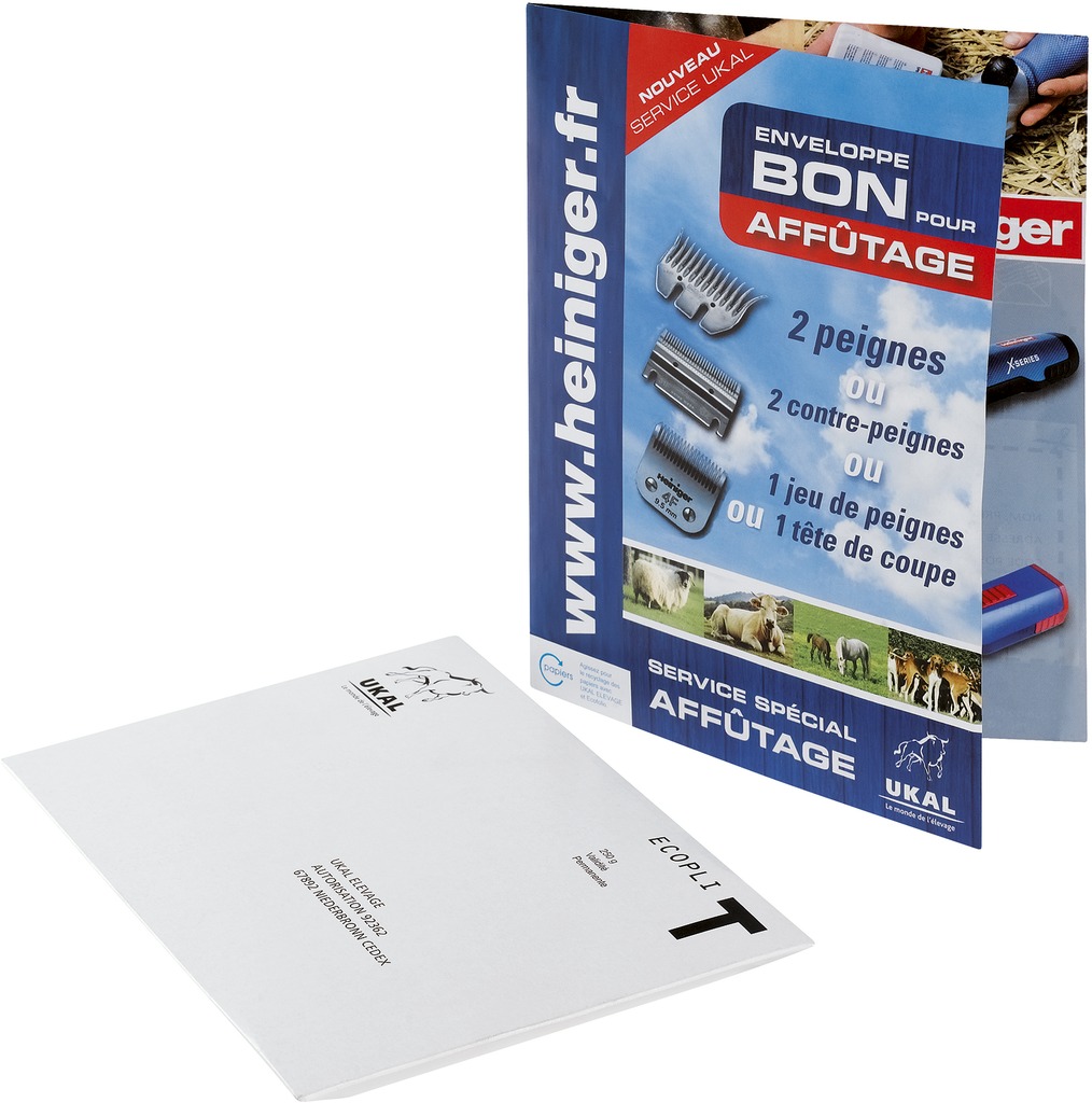 [999100005] Enveloppe Bon pour affûtage