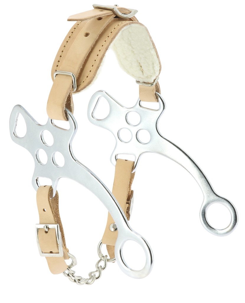 [607841] Hackamore FEELING acier chromé (Cheval)