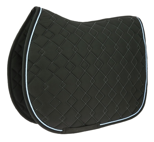 [204439011] Tapis EQUITHÈME "Double rope" (Gris/Rose, Dressage)