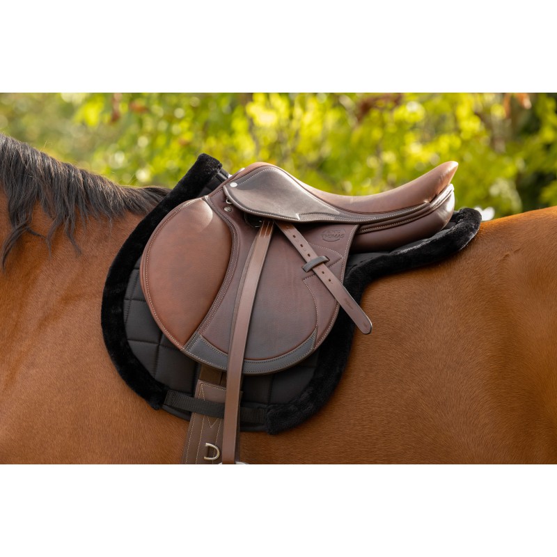 [204476004] Tapis EQUITHÈME - Pro - en forme (Chocolat)