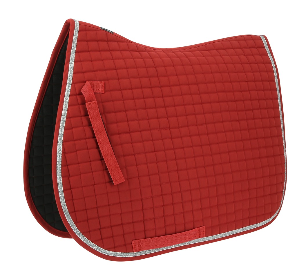 [204545001] Tapis RIDING WORLD "Girly" (Blanc, Cheval, Dressage)