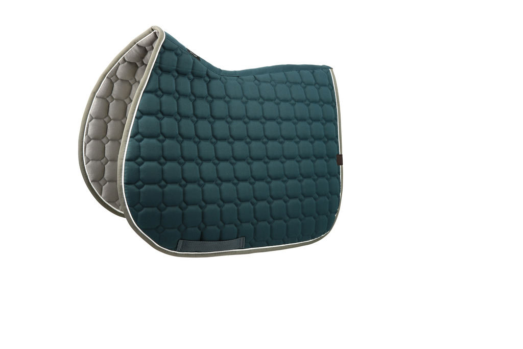 [204774040] EQUITHÈME tapis de selle - Orion (Bleu canard)