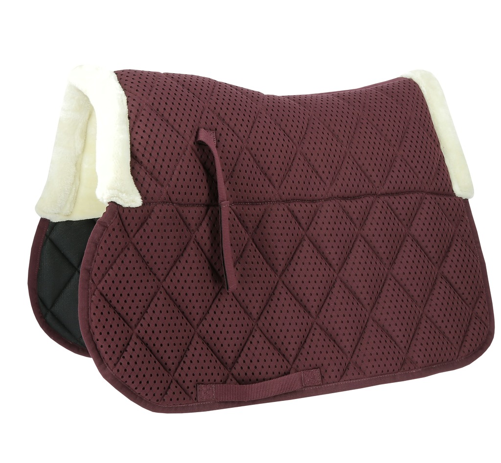 [204922033] EQUITHÈME tapis de selle - Pro air (Bordeaux)