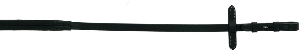 [305632318] Rênes caoutchouc NORTON PRO (Havane/Blanc, Cheval, 13mm)