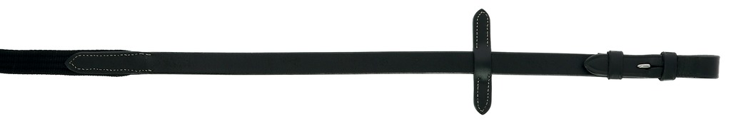 [305633318] Rênes sangle NORTON PRO (Havane/Blanc, Cheval)