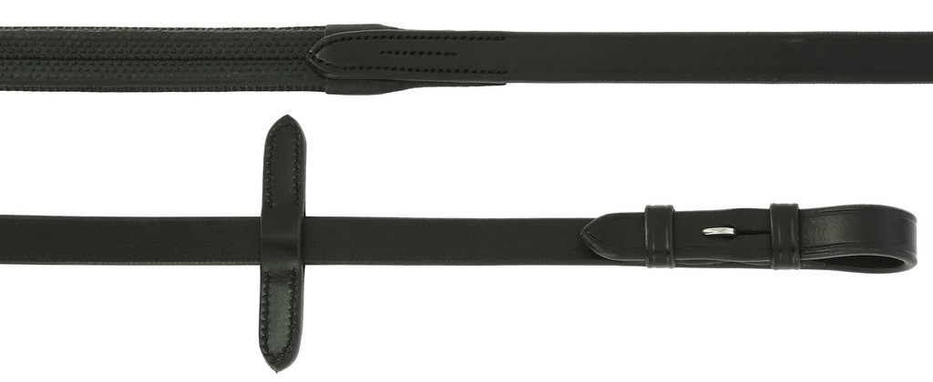 Rênes caoutchouc ERIC THOMAS ELITE, petits picots