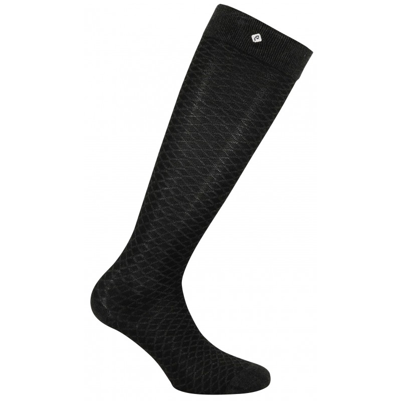 [986371011] Chaussettes EQUITHÈME - Roman- (Gris)