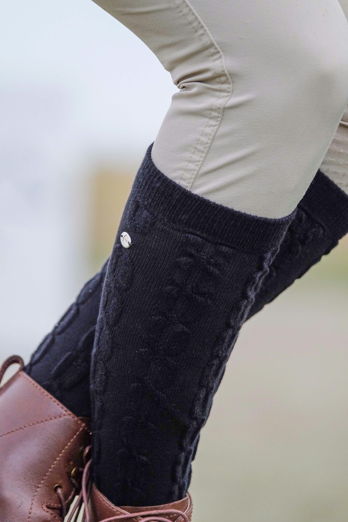 [986359002] Chaussettes EQUITHÈME "Alix" (Noir)