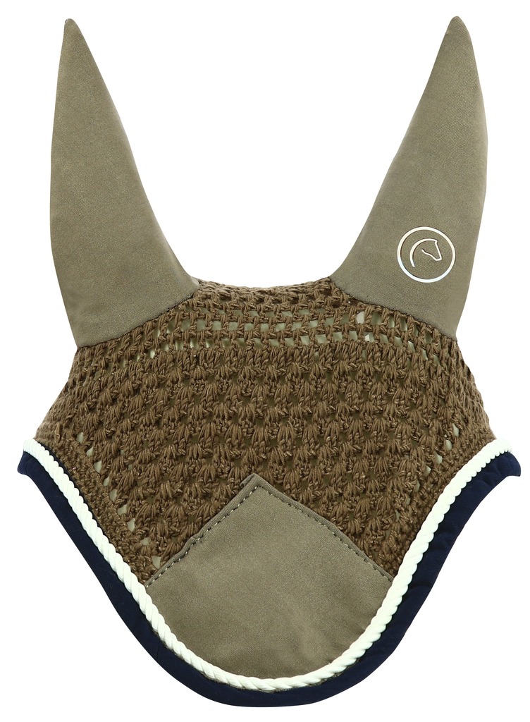 [306972001] Bonnet chasse-mouches EQUITHÈME "Polyfun" (Blanc, Cheval)