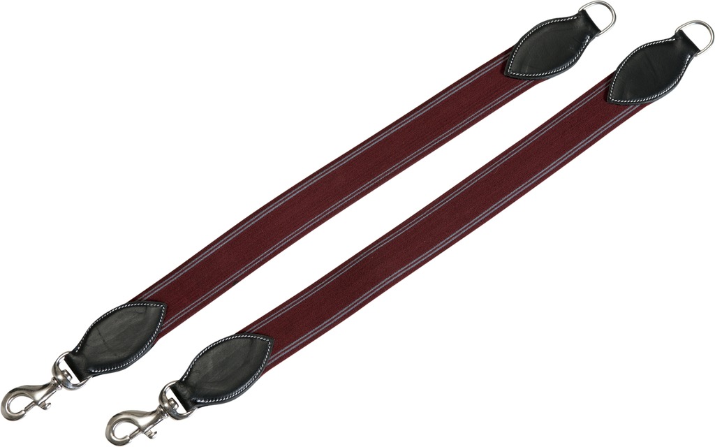 [307604033] Élastiques pour collier de chasse ERIC THOMAS PRO (Havane/Bordeaux, Poney)