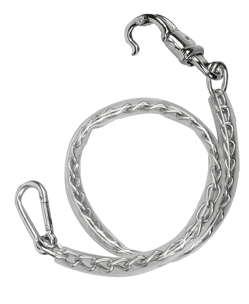 Longe chaîne NORTON gainée de plastique transparent