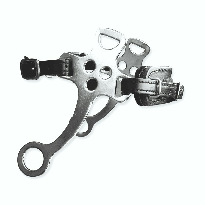 Hackamore METALAB acier chromé