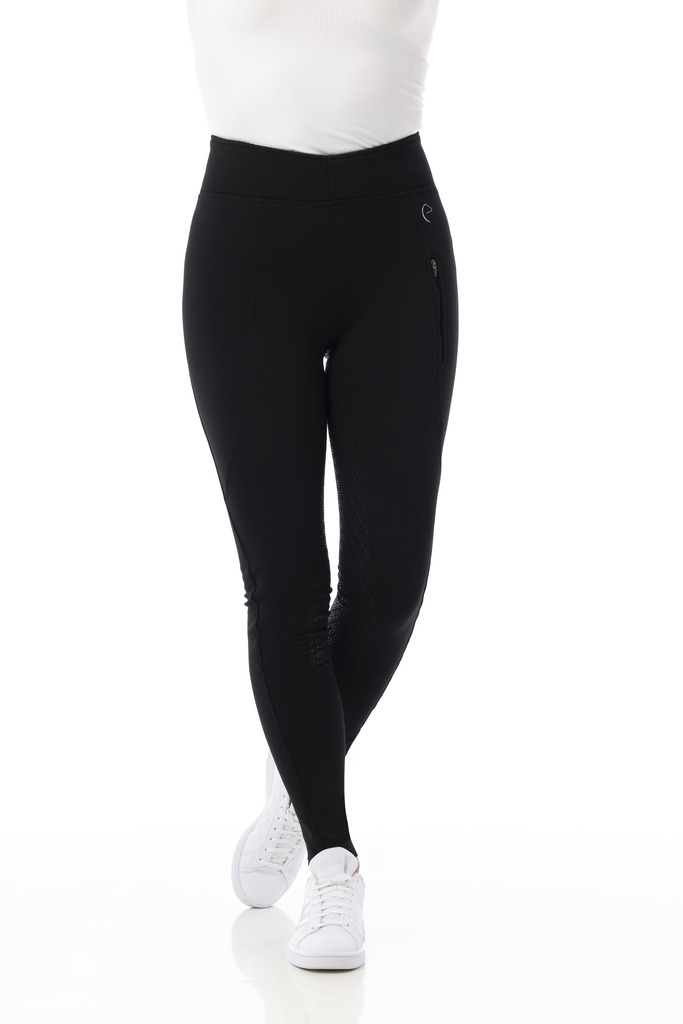 Pantalon softshell EQUITHÈME "Dolomyt", fond silicone