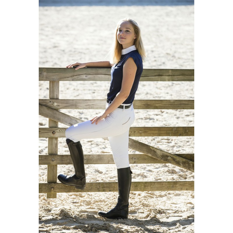 [962085074] Polo EQUITHÈME -Brussels-, avec strass (40/L)
