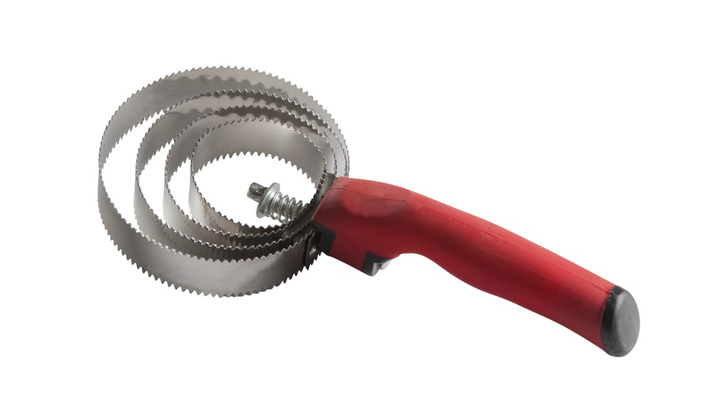 [700034006] Étrille métallique ronde HIPPOTONIC poignée “Soft” (Bleu)