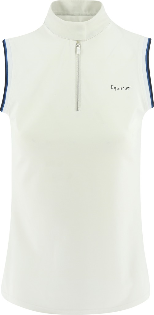 [962009005] Polo de concours PRO SERIES sans manches, Femmes (Blanc)