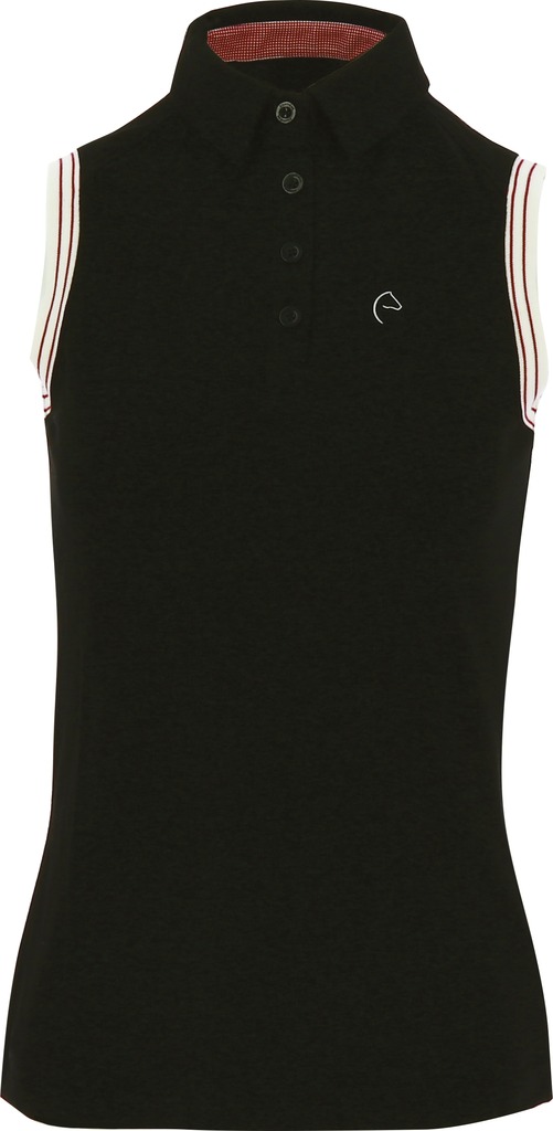 EQUITHÈME pique polo shirt, sleeveless