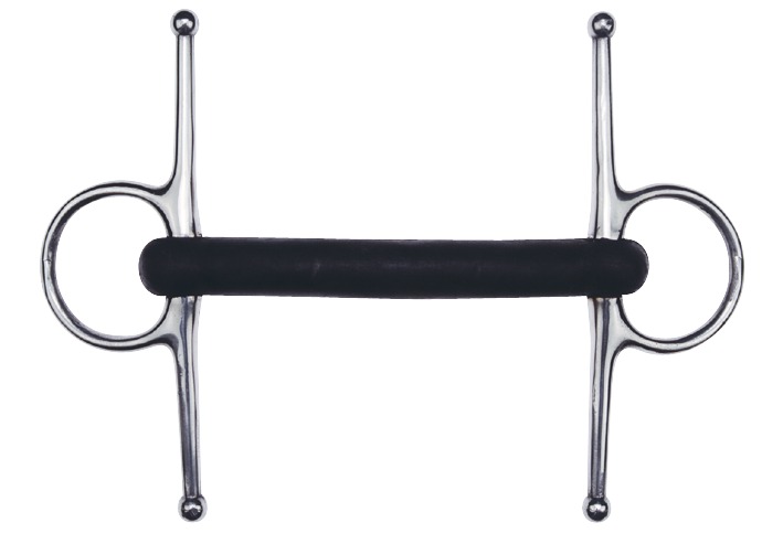 [605669125] Mors aiguille FEELING caoutchouc, droit (125mm, Souple)