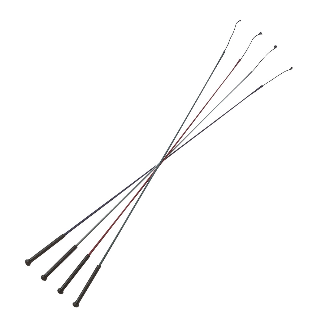 Cravache de dressage WHIP & GO "Fibre de verre"