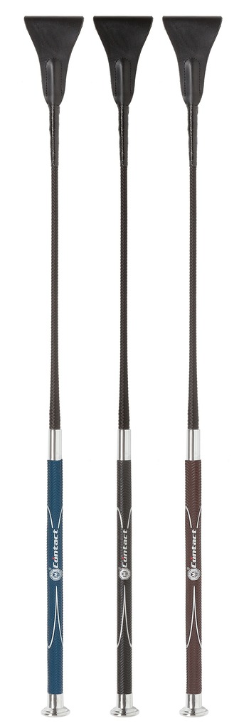 [951092060] Cravache d'obstacles FLECK - Contact (Noir, 60cm)
