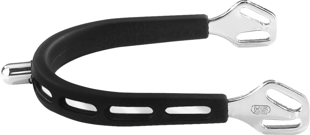 Éperons SPRENGER "UltraFit ExtraGrip", tige arrondie