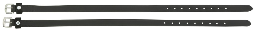 [922078006] Courroies d'éperons NORTON PRO "Solitaire" (Noir/Bleu)