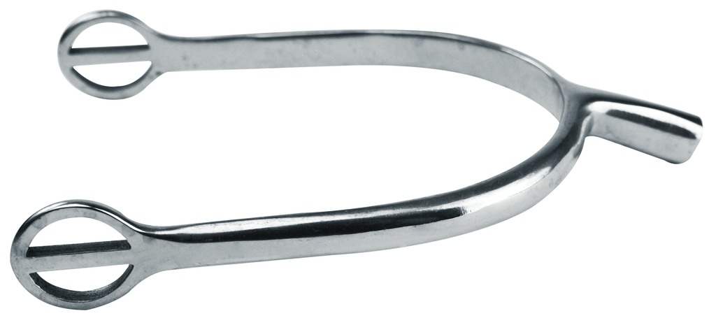 [920655020] Éperons FEELING "Prince de Galles" à passants arrondis inox (20mm, Adulte homme)