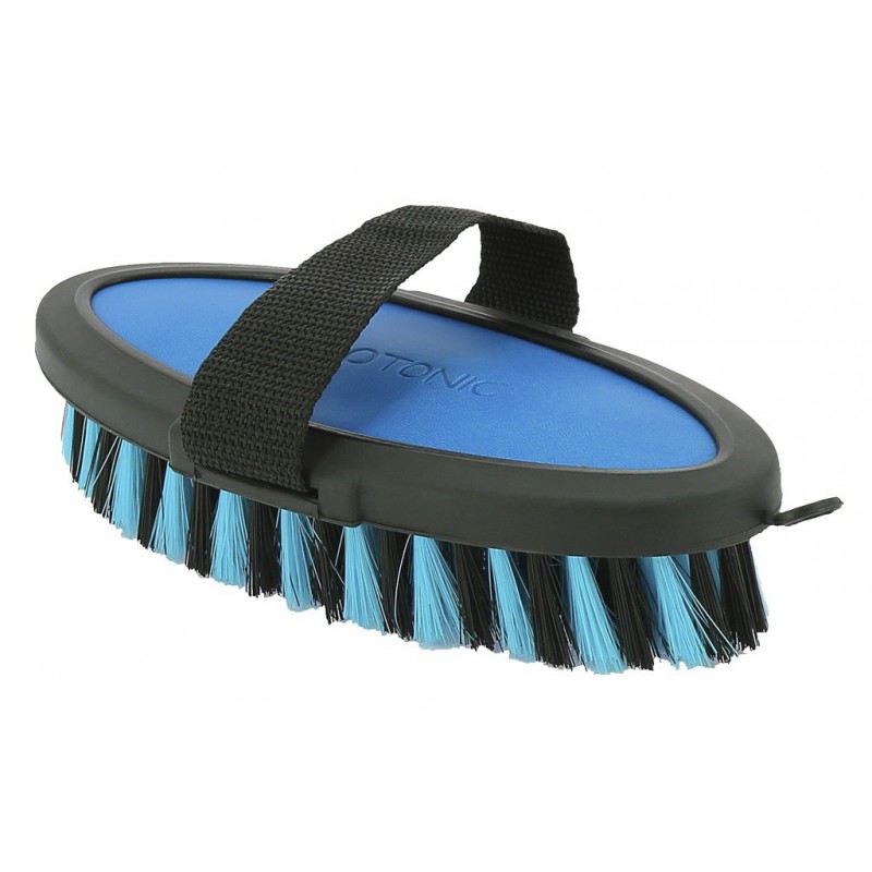 [700680006] Brosse douce HIPPOTONIC "Soft" (Bleu roi, G.M)