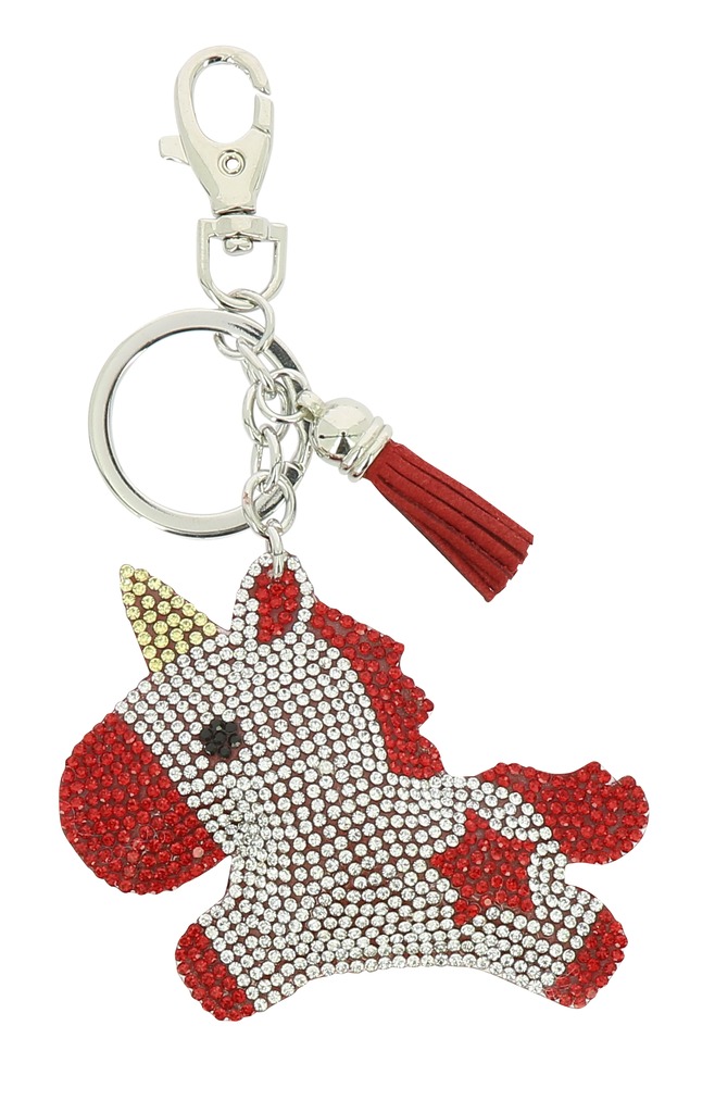 [901501003] Porte-clés EQUI-KIDS "Baby licorne" (Rouge)