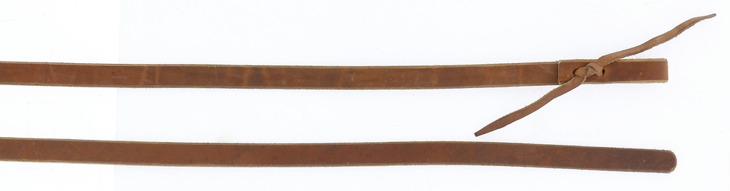 [802301318] Rênes WESTRIDE by Franck Perret lestées, cuir lisse (Chocolat)