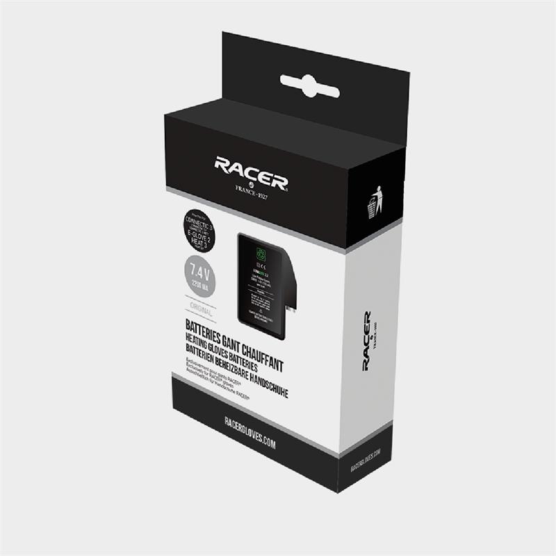 [BATTERIES_LONGLIFE2-RACER-000] Batterie gants chauffant RACER "Réaction"