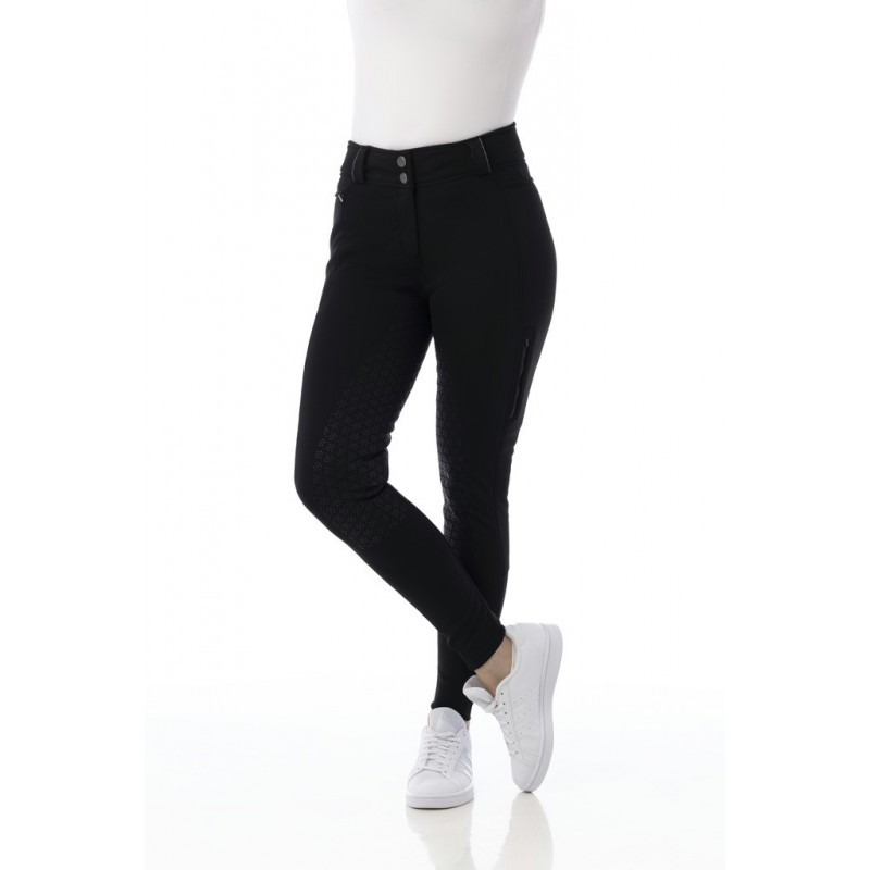 Pantalon softshell EQUITHÈME "Kitzbuhl", fond silicone