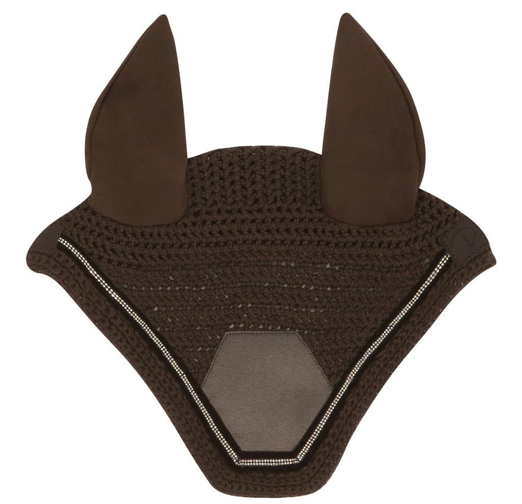 EQUITHEME casquette anti-mouches - Domino