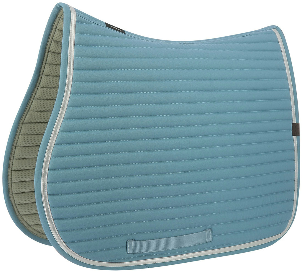 Tapis de selle EQUITHEME - "Spring" (Bleu)