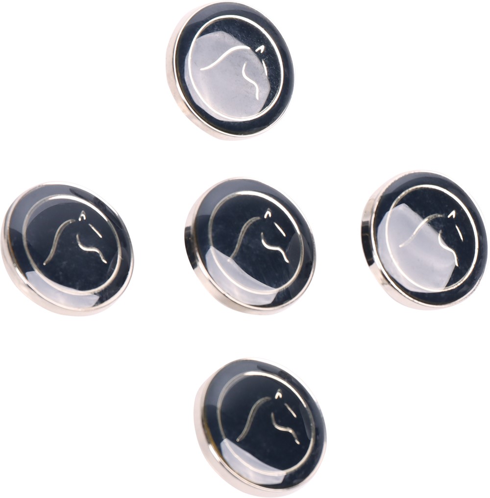 [8714813615406] Bouton cheval (Marine)