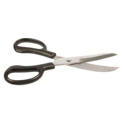 [8714813468224] Ciseaux courbés inox robustes