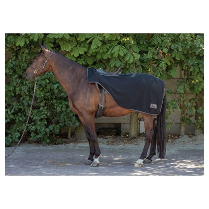 [322004135s] Exercise sheet fleece (Noir, S)