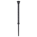 Cravache de dressage Grip Handle Luxury Noir
