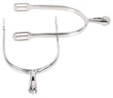Éperons petite molette lisse inox