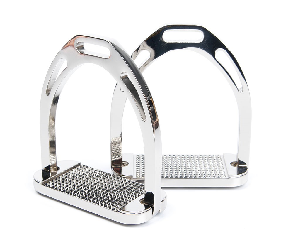 [430018763512cm] Etriers aluminium (Argenté)