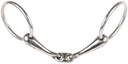 Bradoon anneaux mobiles embouchure double brisure maillon ovale 16mm