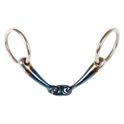 [4110610613] Mors 2 anneaux et a canons Sweet Iron 14mm, o-link (130mm)