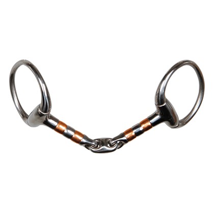 [4100103545424] Mors olive double brisure à rouleaux (125mm)