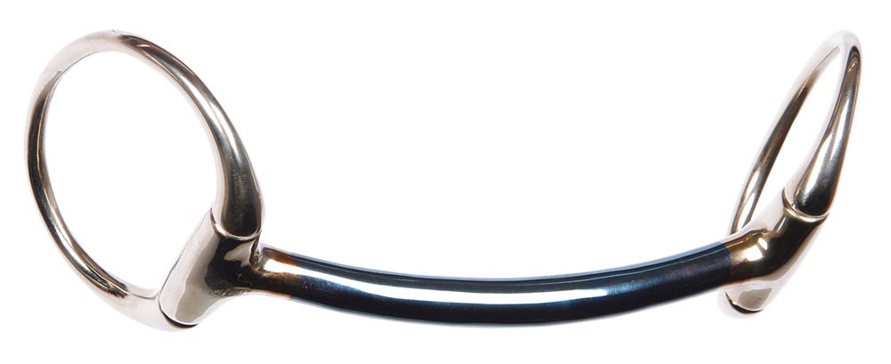 [4100601345423] Mors olive embouchure droite Sweet Iron (115mm)