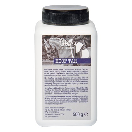 [37900405uni] Hoof Tar with brush (500 ml)