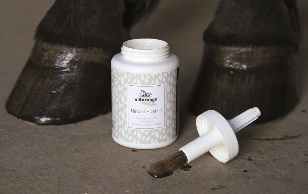 [37900407uni] Hoof oil Natural with brush (450 ml)