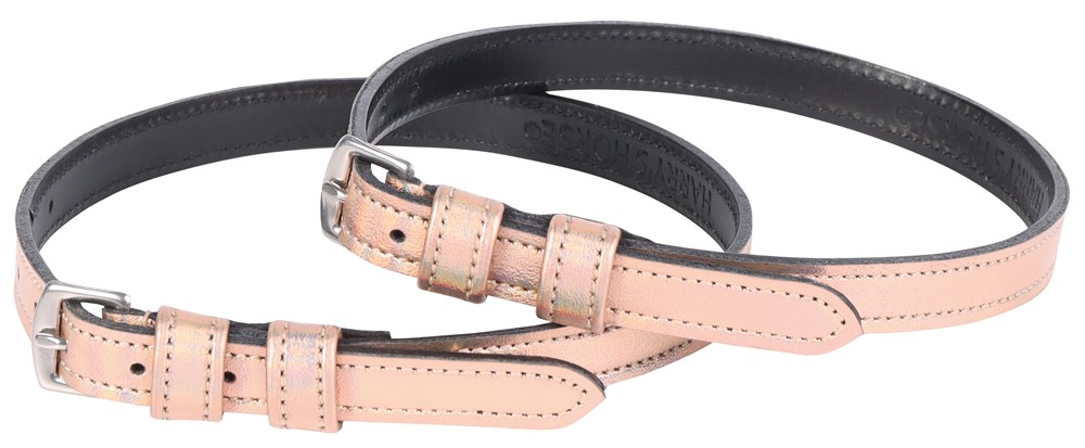 [8714813636913] Lanières d'éperons cuir - Pearl