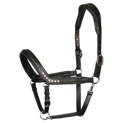 [285000525full] Licol en cuir Crysal anatomic (Cheval)