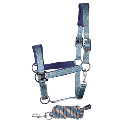 [310030001full] Licol et longe Just Ride Verano (Cheval)