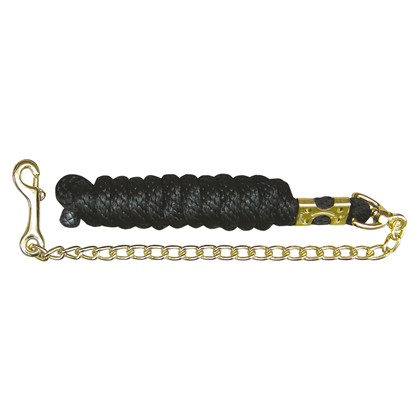 Longe Chaîne Mousqueton Dorée 2,4m
